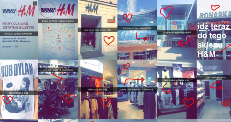 7 kreatywnych i inspirujących kampanii na Snapchacie - H&M