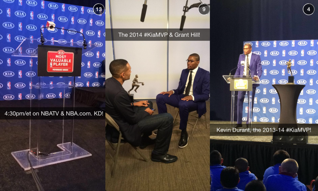 7 kreatywnych i inspirujących kampanii na Snapchacie - NBA